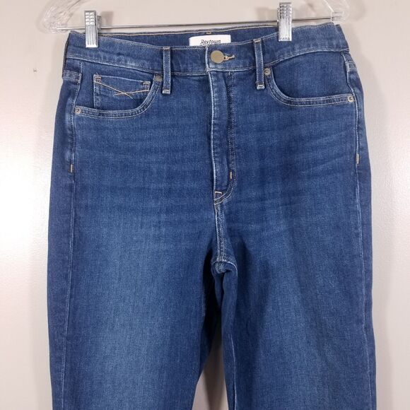 Revtown Jeans  Womens  30X28 Classic Denim Straight Leg Stretch Blue Stretch - Picture 11 of 14